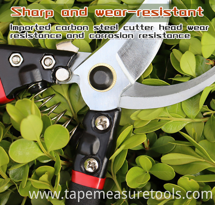 Sk5 steel good quality Factory wholesale trimming scissors garden shears branch cutting pruning shears